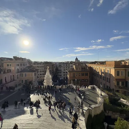 Spanish Steps Lovely With Balcony * Rom
