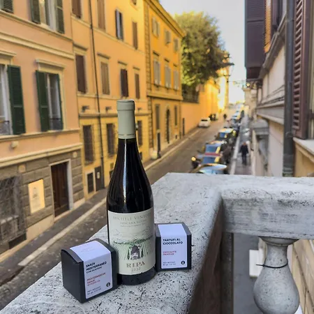 公寓 Spanish Steps Lovely With Balcony *